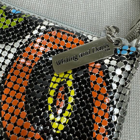 Whiting & Davis mesh enamel pop art design bag - Picture 4 of 10